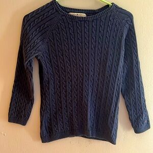 Dark Blue Tommy Hilfiger Sweater. Size small.